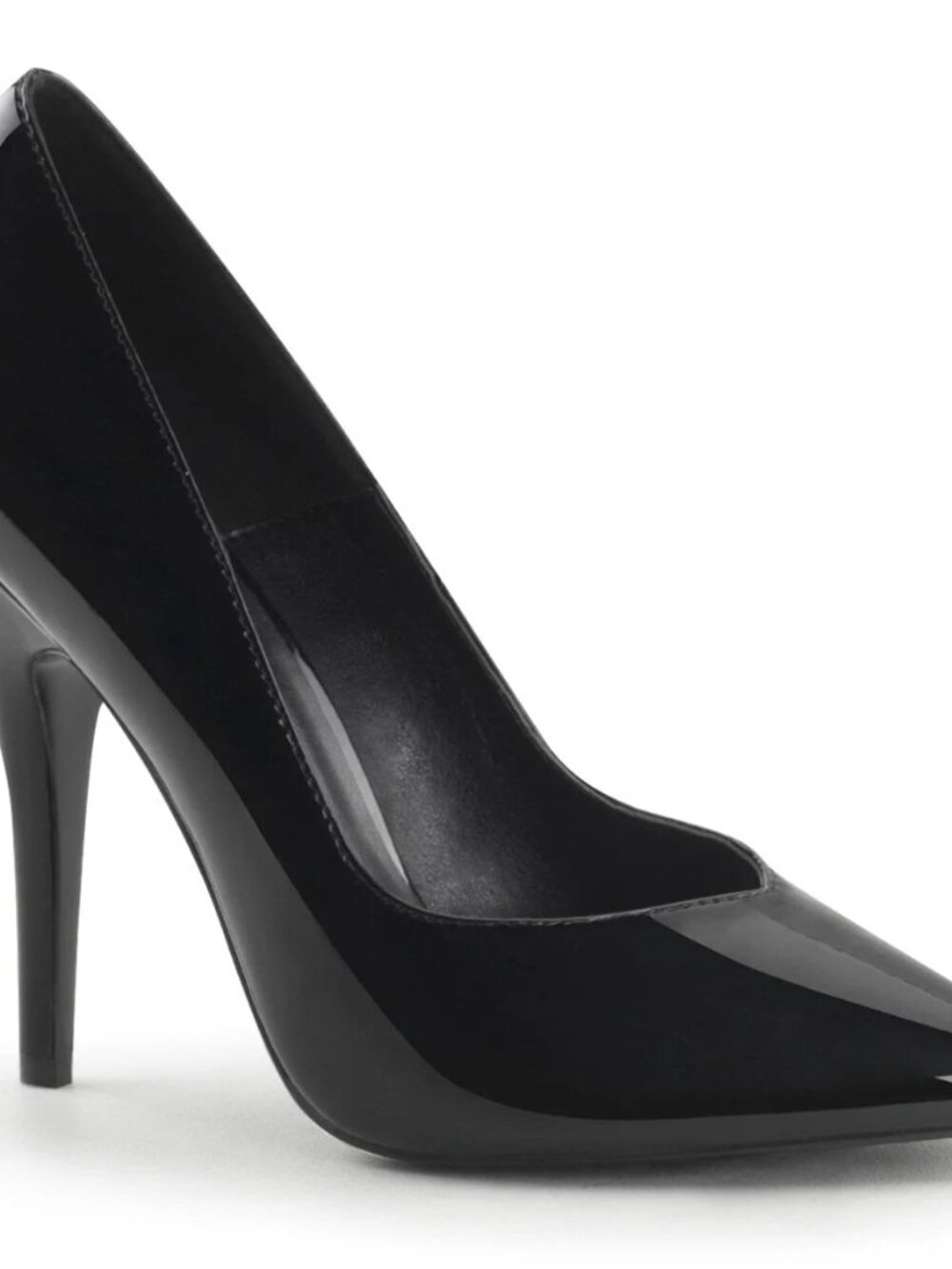 Pleaser Seduce 420V Patent Black